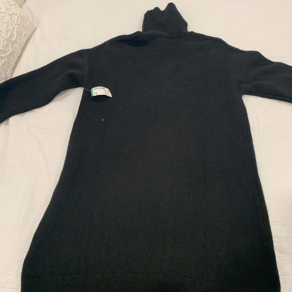 Simons turtleneck sweater dress